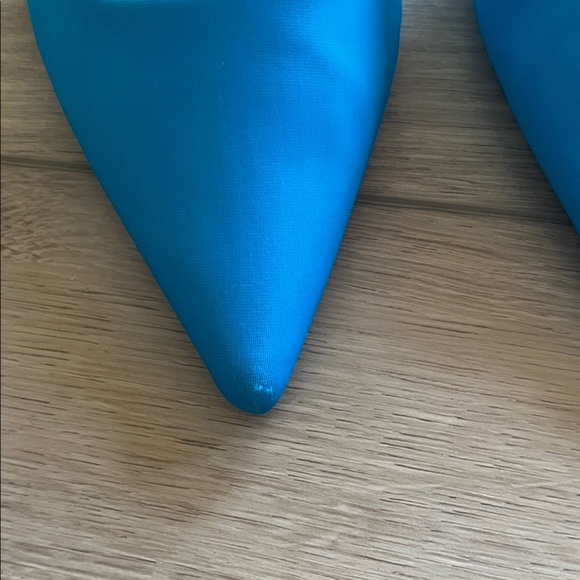 ASOS Vibrant Blue Slingback Heels - Picture 4 of 9